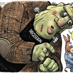 cartoons:-the-monster-looking-over-democrats’-shoulder