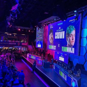 mrbeast,-ninja-face-off-for-charity-at-hyperx-esports-arena